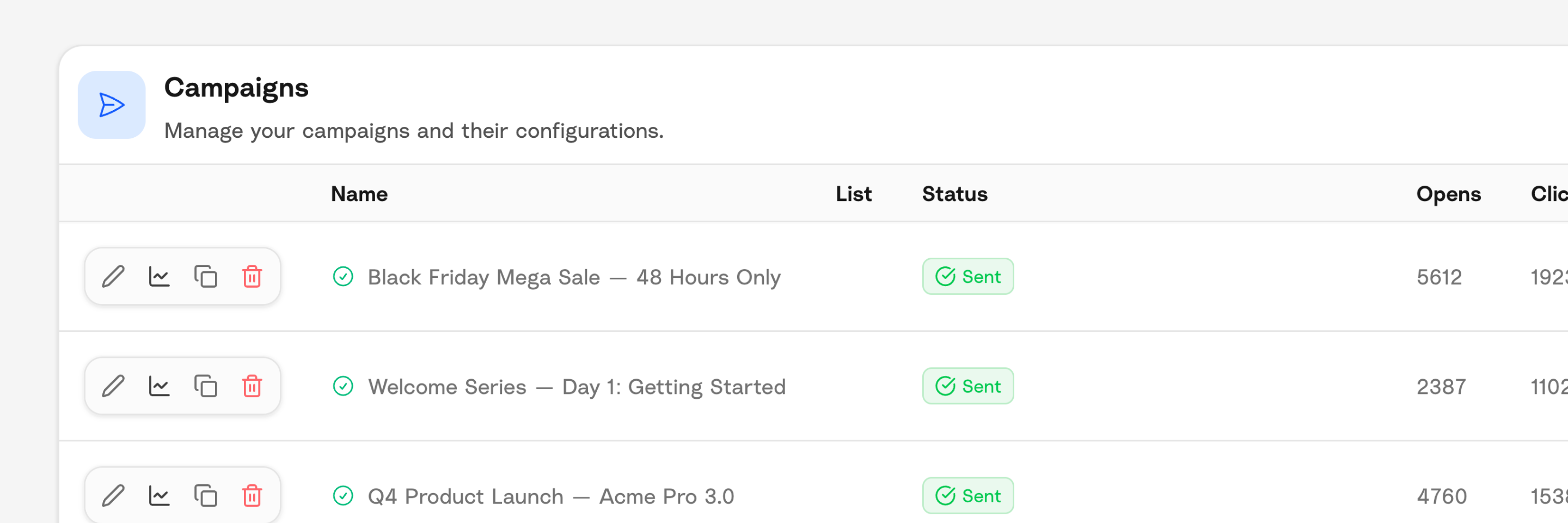 Scalable Sending Infrastructure